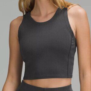 Lululemon Ribbed Softstreme Cropped Tank Top